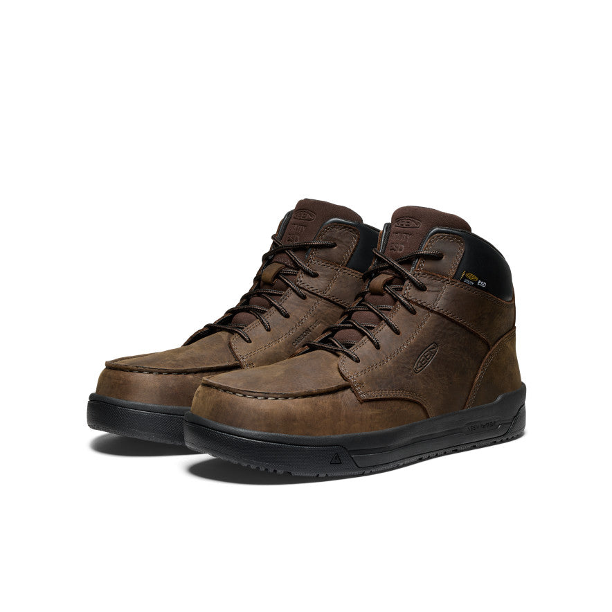 Mens Gibson ESD Boot Carbon Toe Cascade BrownBlack