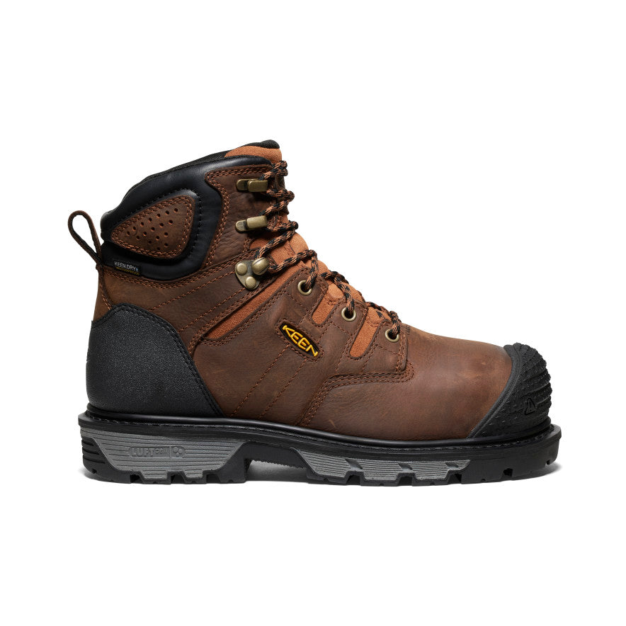 Mens Camden 6 Waterproof Boot INT MET Carbon Toe Leather BrownBlack