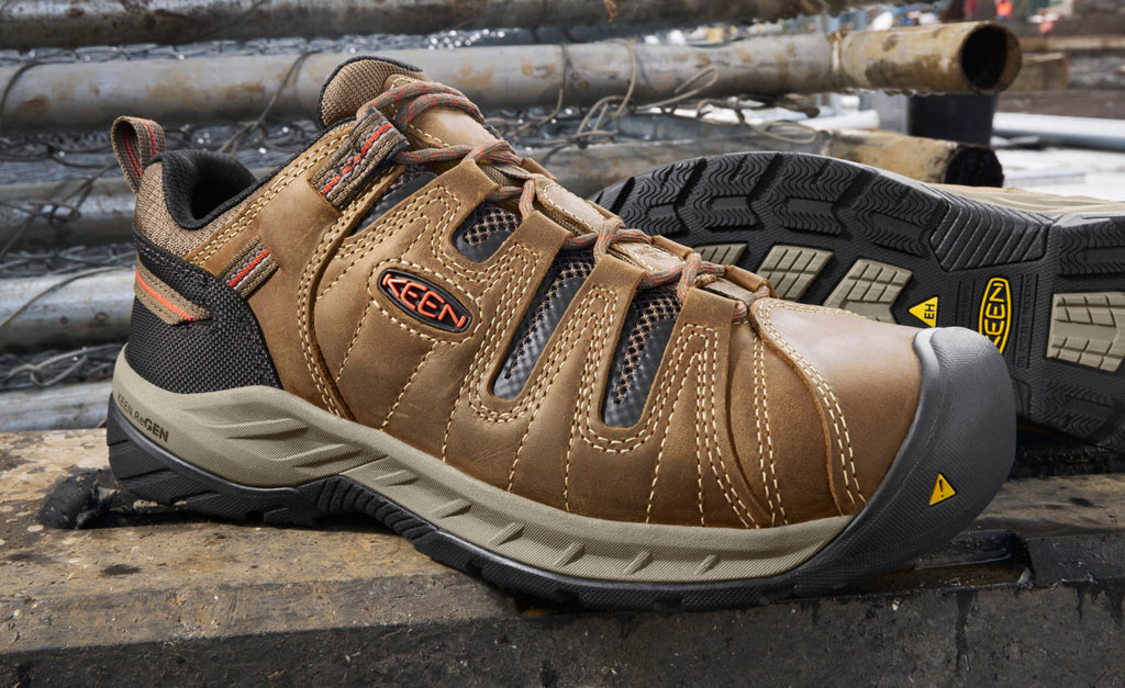 Mens Flint II Steel Toe ShitakeRust