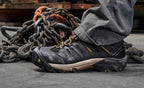 Mens Lansing Mid Waterproof Steel Toe RavenTawny Olive