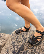 Womens Rose Sandal Navy