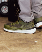 Mens Synchro Waterproof Work Boot Carbon Toe Forest NightGum