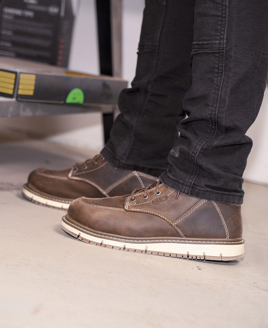 Womens San Jose 6 Waterproof Boot Aluminum Toe Cascade BrownGum