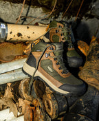 Mens Skokie Waterproof Work Boot Soft Toe Forest NightBlack