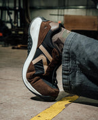 Mens KS86 Utility Work Sneaker Carbon Toe Dark EarthBlack