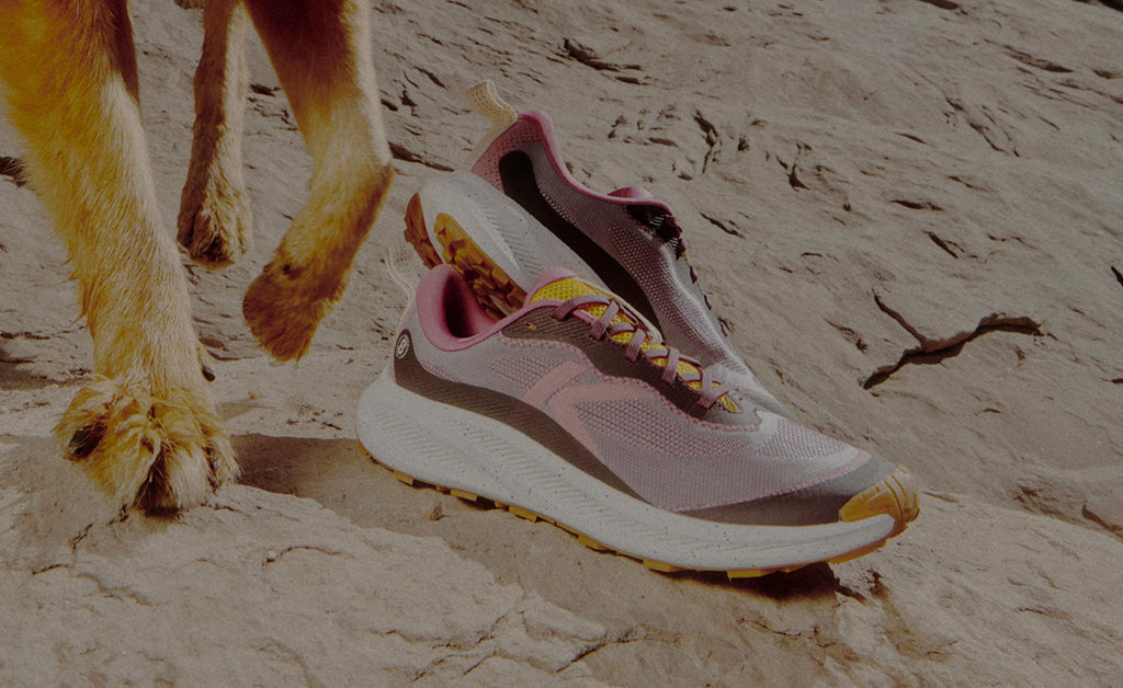 Womens Wander Trail Running Shoe HuckleberrySymphonic Sunset