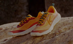 Mens Wander Trail Running Shoe Fossil OrangeCarrot Curl