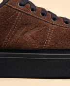 Mens KM4 Leather Sneaker Dark EarthBlack