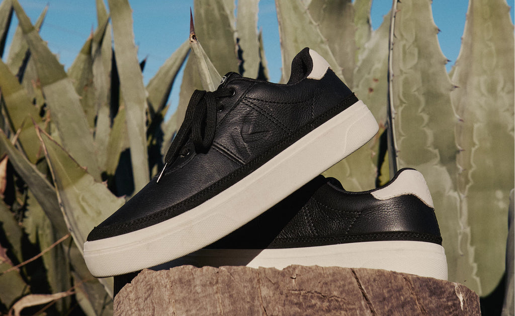 Womens KM4 Leather Sneaker HuckleberryBirch
