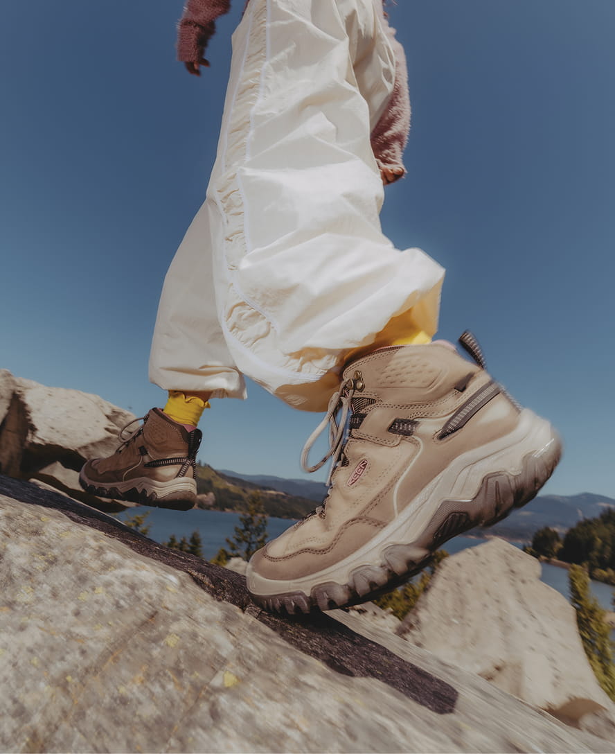 Womens Targhee IV Waterproof Hiking Boot BisonBeaujolais