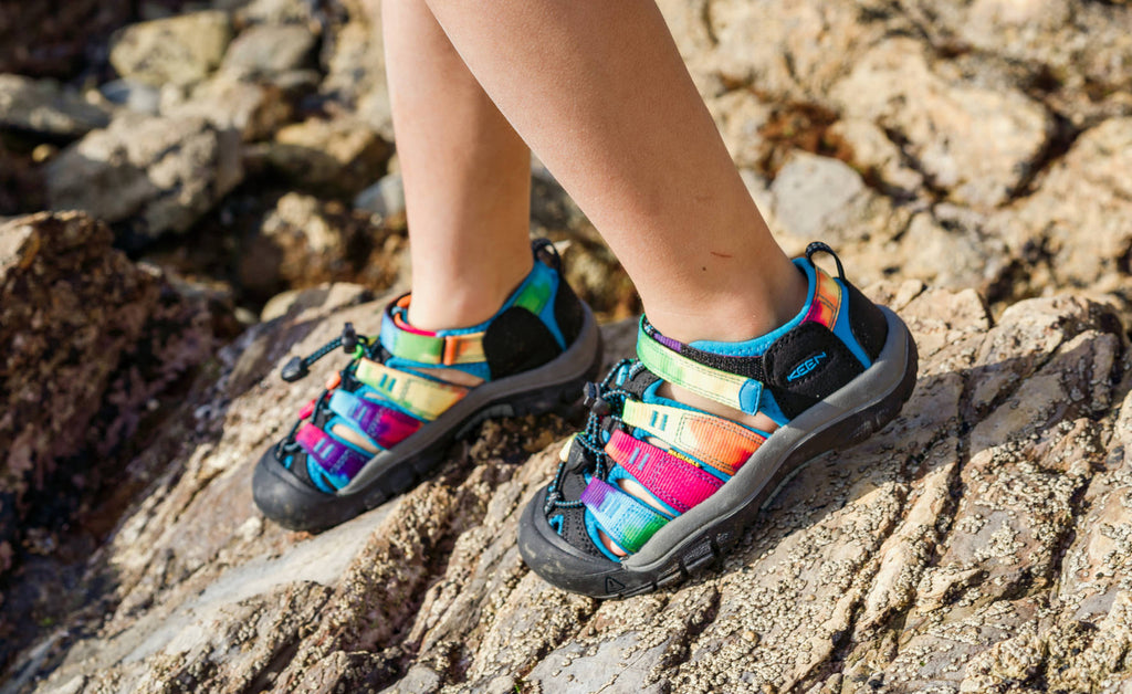 Big Kids Newport H2 Rainbow Tie Dye