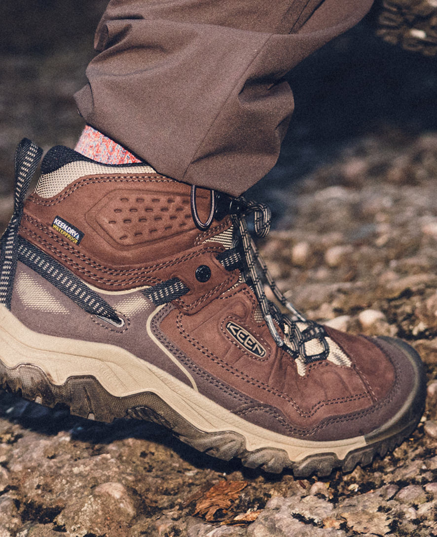 Mens Targhee IV Waterproof Hiking Boot JavaBrindle