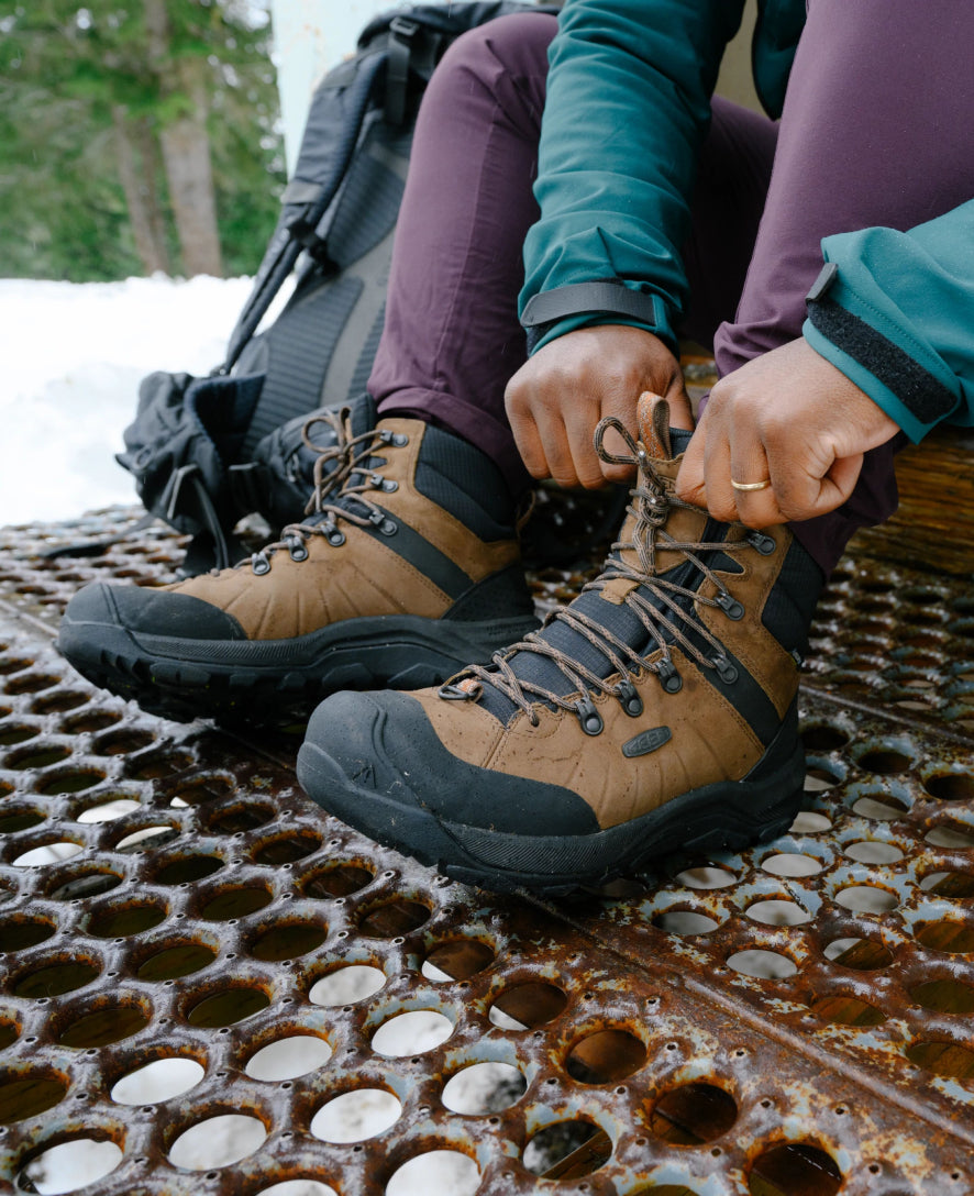 Mens Revel IV Polar Waterproof Boot BisonOrange Pepper