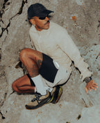Mens Roam Trail Running Shoe CamoSafety Orange