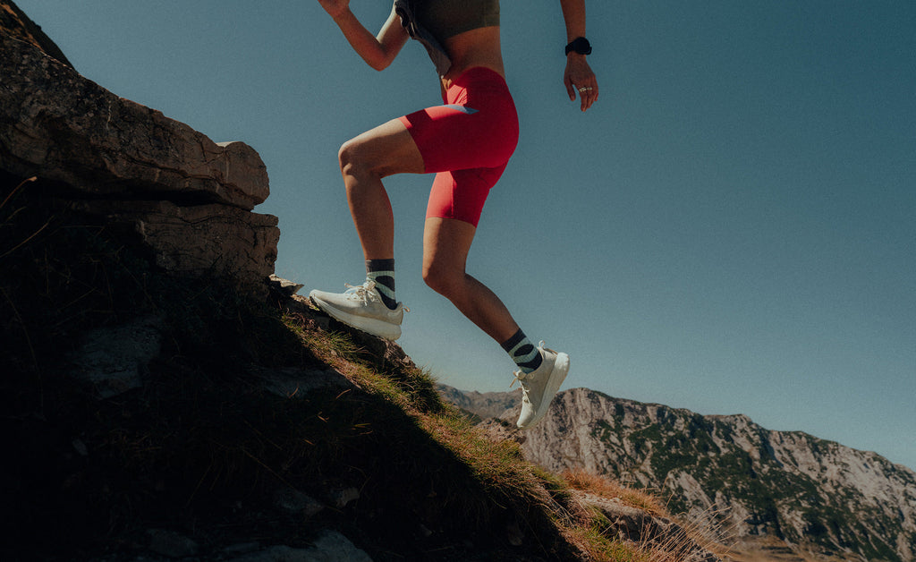 Womens Roam Trail Running Shoe Star WhiteVapor