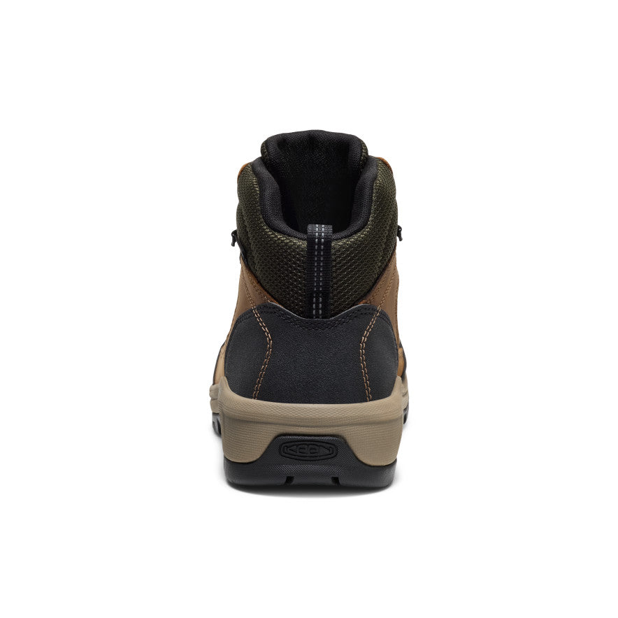 Mens Skokie Waterproof Work Boot Soft Toe Forest NightBlack