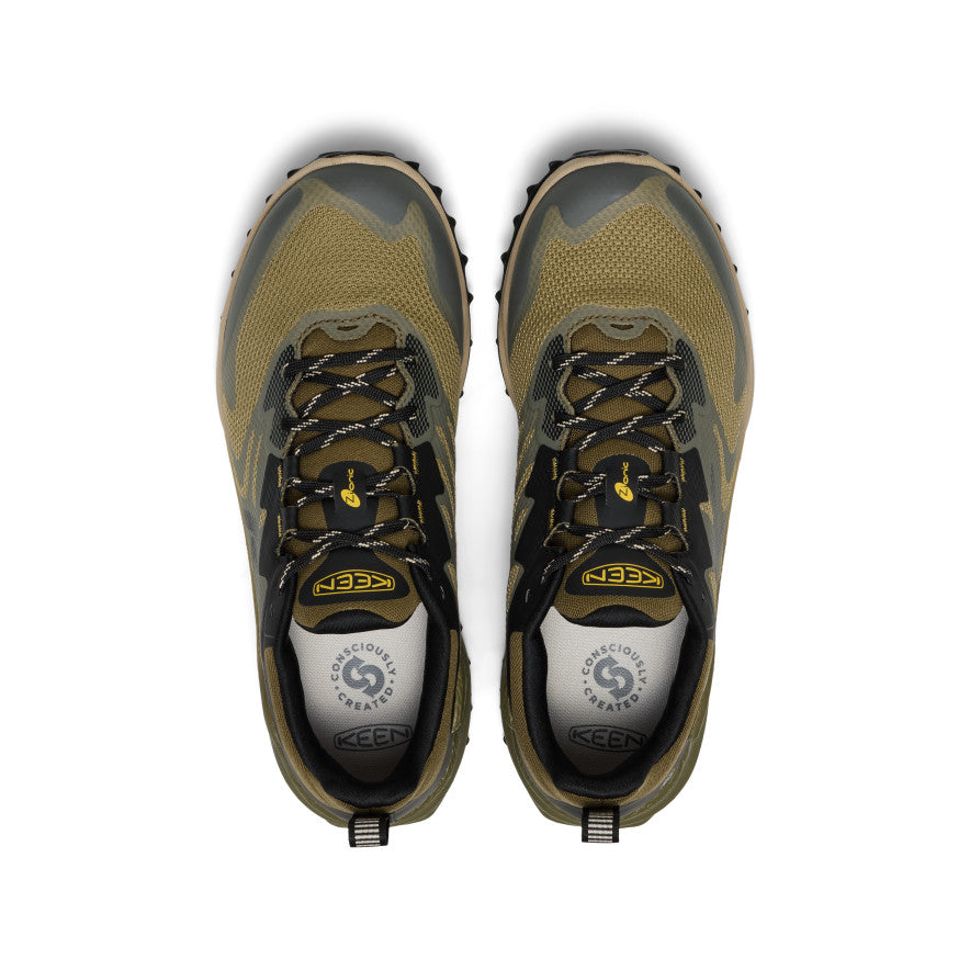 Mens Zionic NXT Waterproof Hiking Shoe Martini OliveLemon Curry