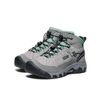 Big Kids Targhee IV Waterproof Hiking Boot AlloyGranite Green