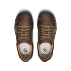 Mens Austin Shoe Wide Chocolate Brown