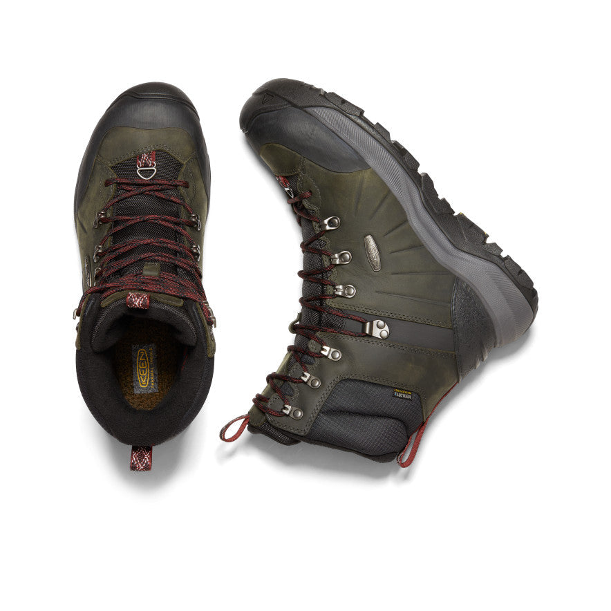 Mens Revel IV High Polar Waterproof Boot MagnetRed Carpet