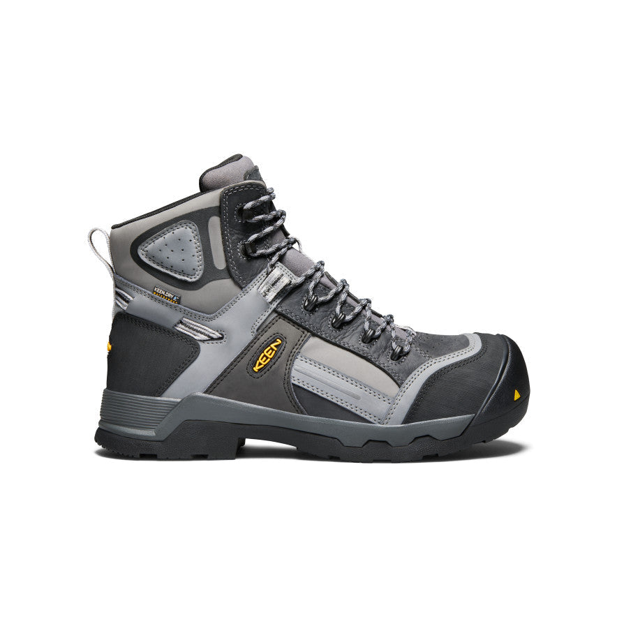 Mens Davenport 6 Insulated Waterproof Boot Composite Toe MagnetSteel Grey
