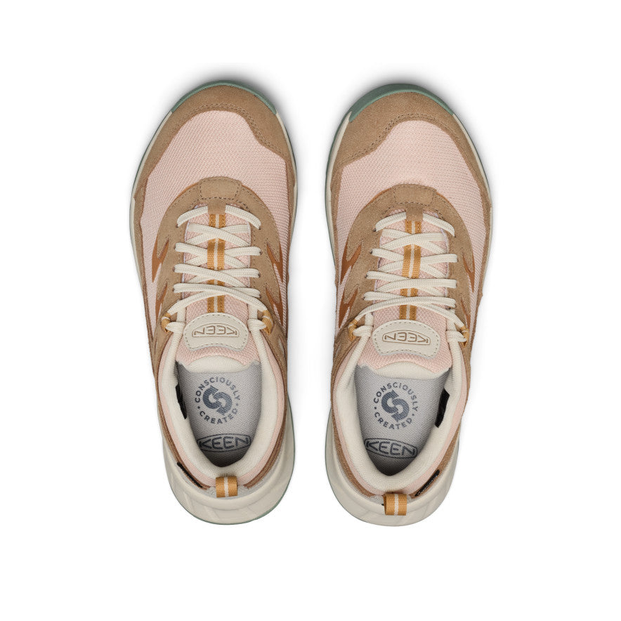 Womens Hightrail Waterproof Hiking Shoe Cameo RoseOak Buff
