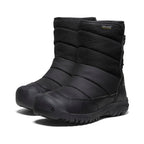 Big Kids Puffrider Waterproof Winter Boot BlackSteel Grey