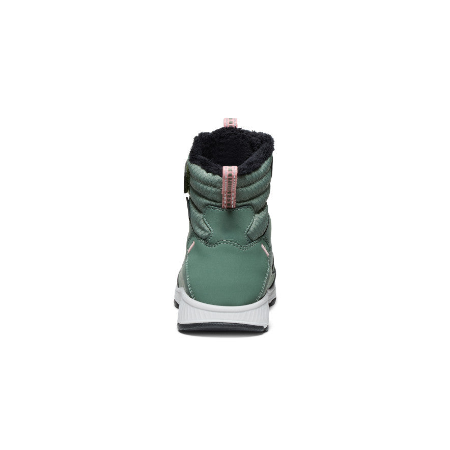 Little Kids Skua Waterproof Winter Boot Dark ForestRose Elegance