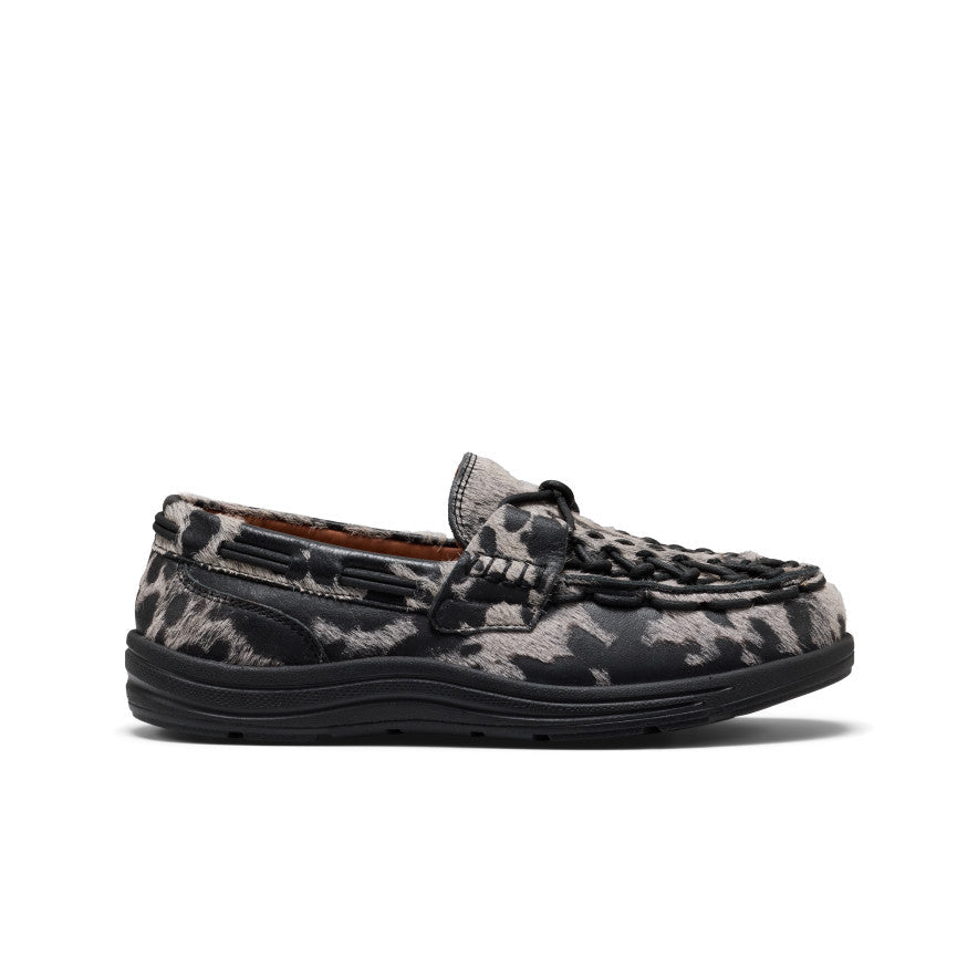 Womens UNEEK Loafer Nocturnal Cow Black