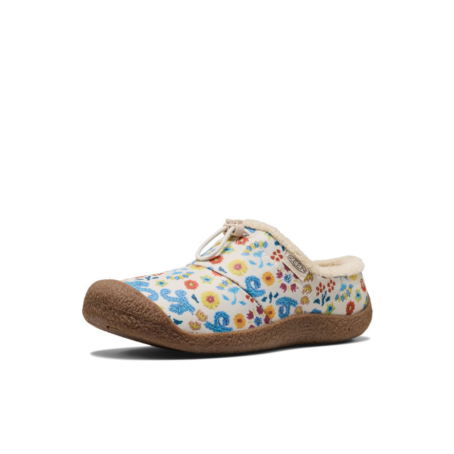 Womens Howser III Slide Emb FlowerBirch