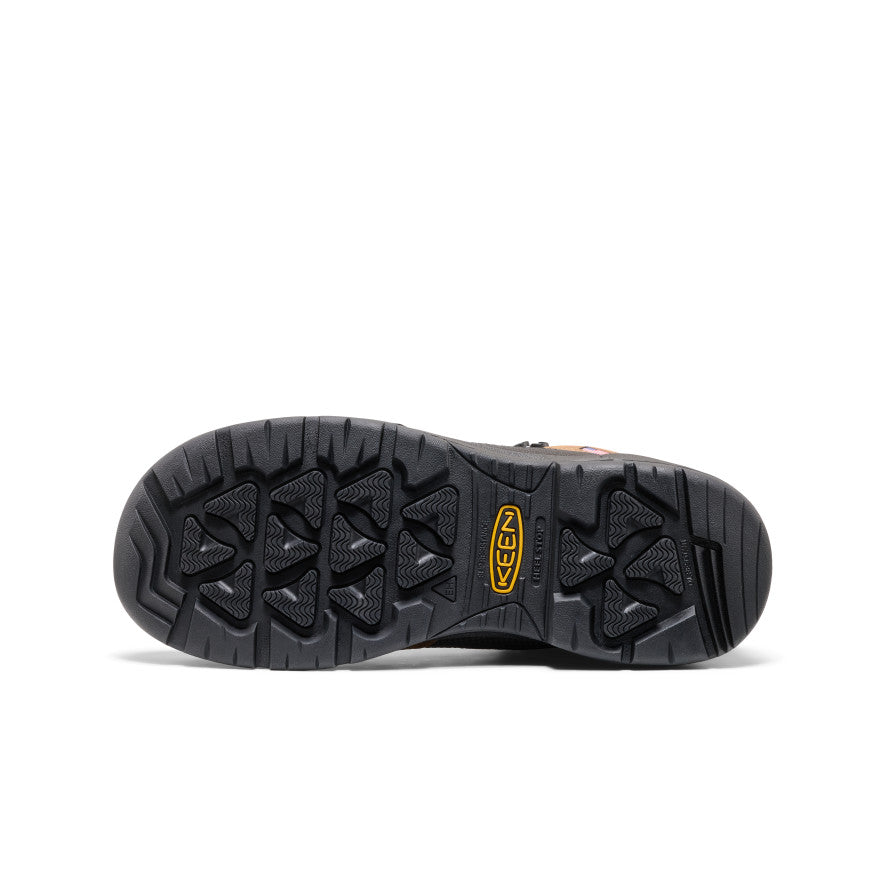 Mens Targhee IV LTR Waterproof Work Boot Carbon Toe BisonBlack