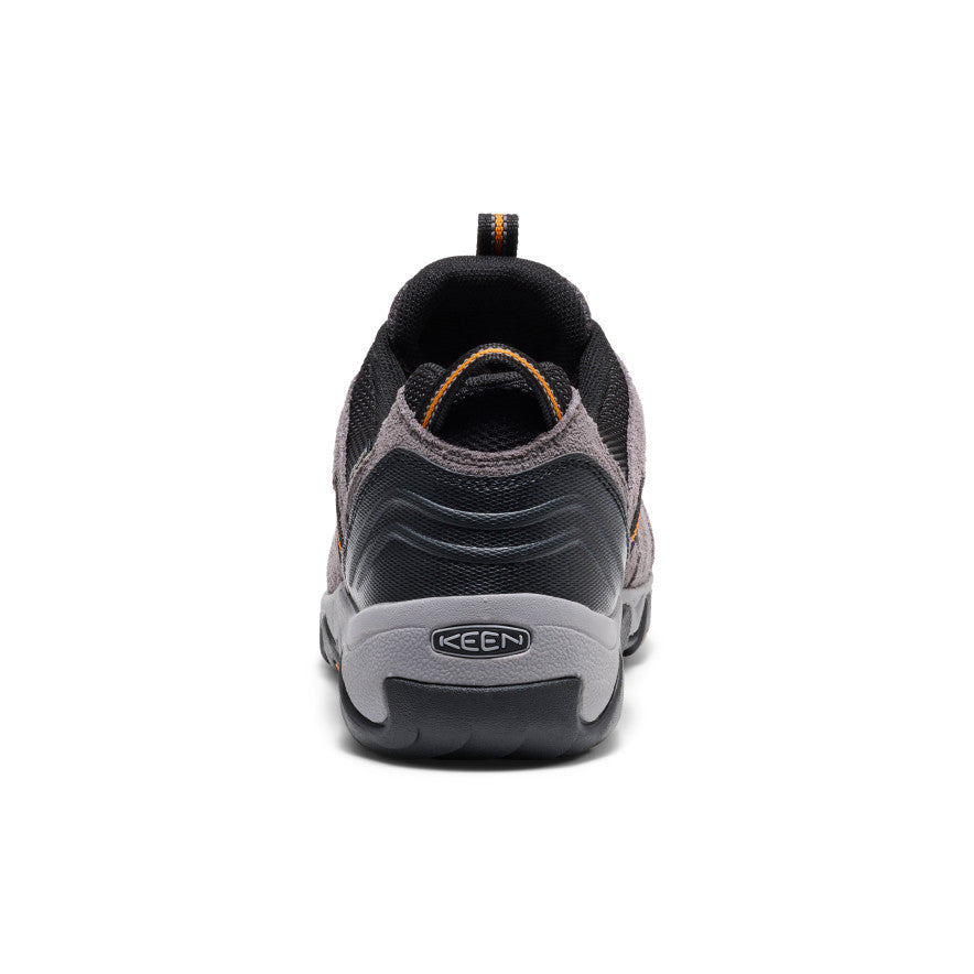 Mens Headout Waterproof Hiking Shoe Steel GreyOrange Pepper