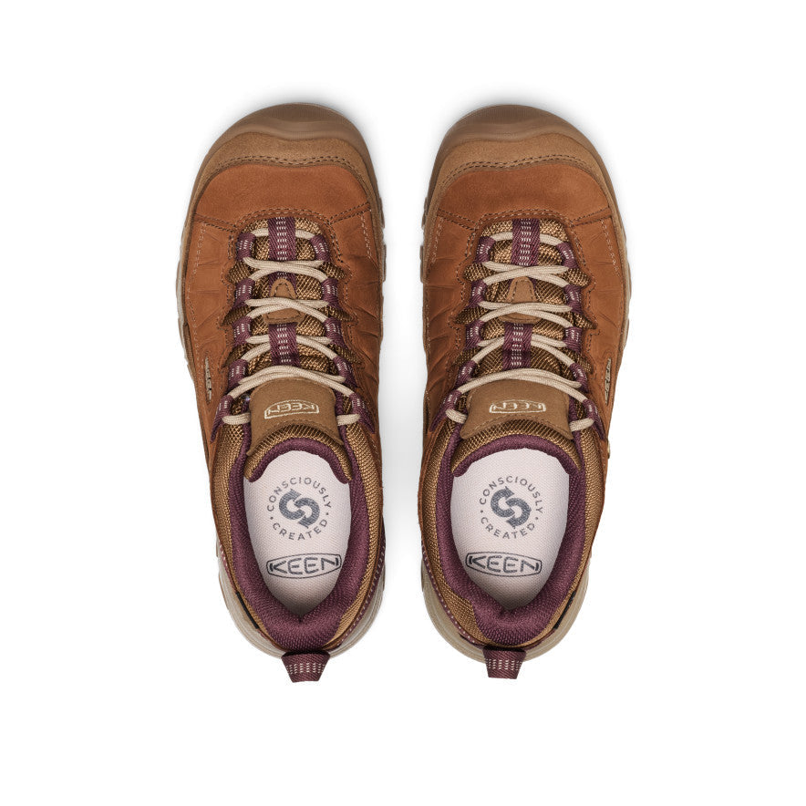Womens Targhee IV Waterproof Hiking Shoe BisonHuckleberry