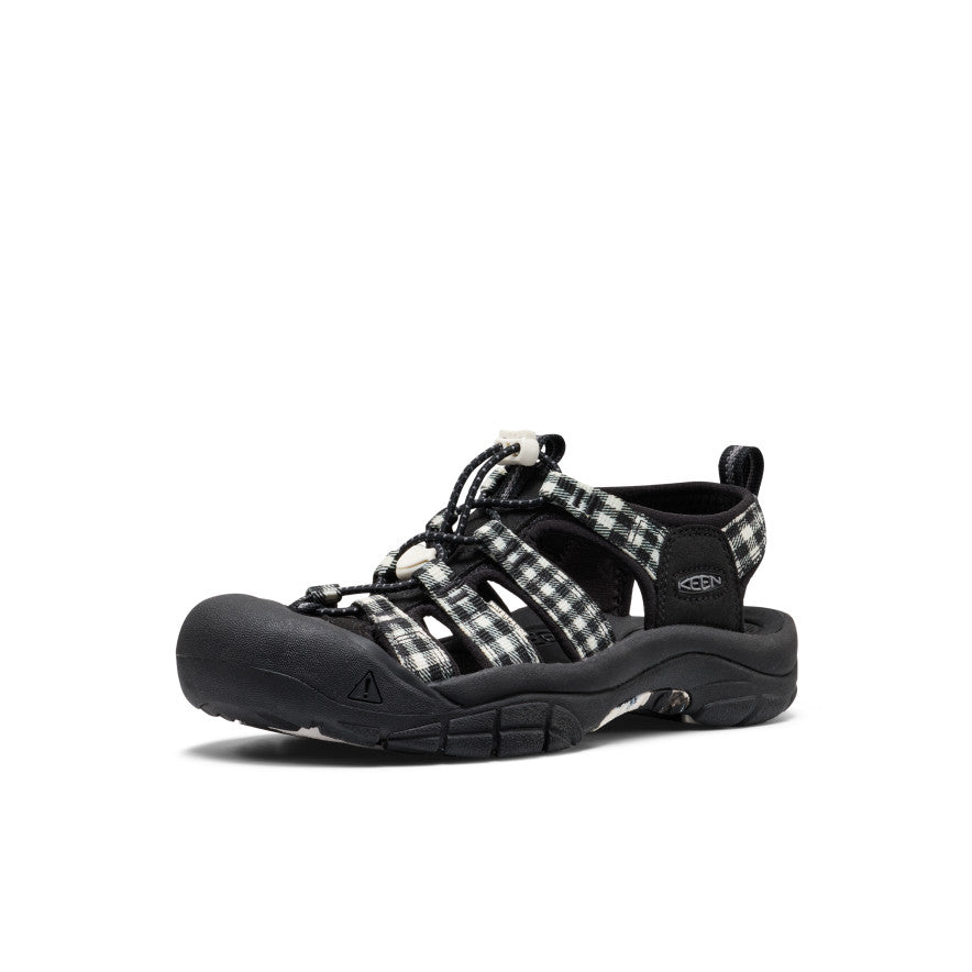Womens Newport Retro BlackGingham