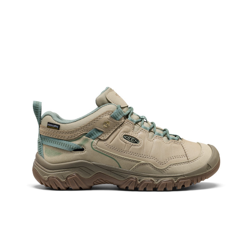 Womens Targhee IV Waterproof Hiking Shoe Abbey StoneLily Pad