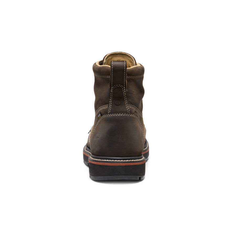Mens Liberty 6 Waterproof 90 Heel Boot Carbon Toe Coffee BeanBlack