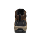 Womens Skokie Waterproof Work Boot Soft Toe BisonBlack