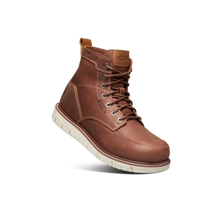 Mens San Jose 6 Boot Soft Toe GingerbreadOff White