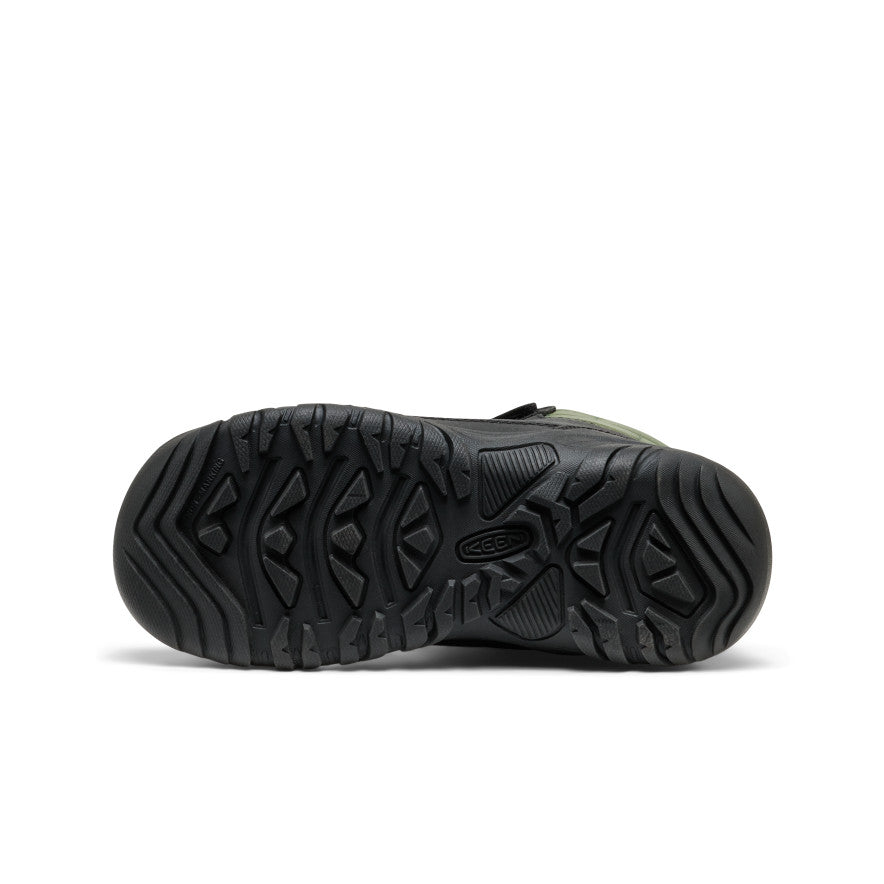 Big Kids Kanibou Waterproof Winter Boot BlackBronze Green