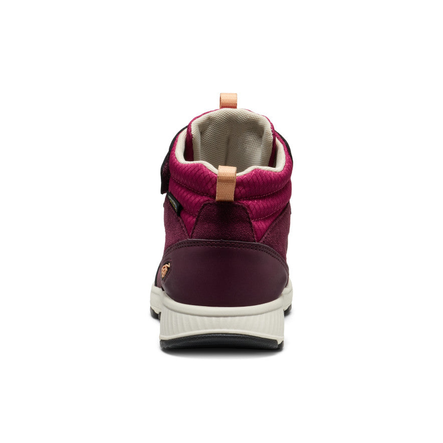 Big Kids Skua Waterproof Boot FigPeach Fuzz