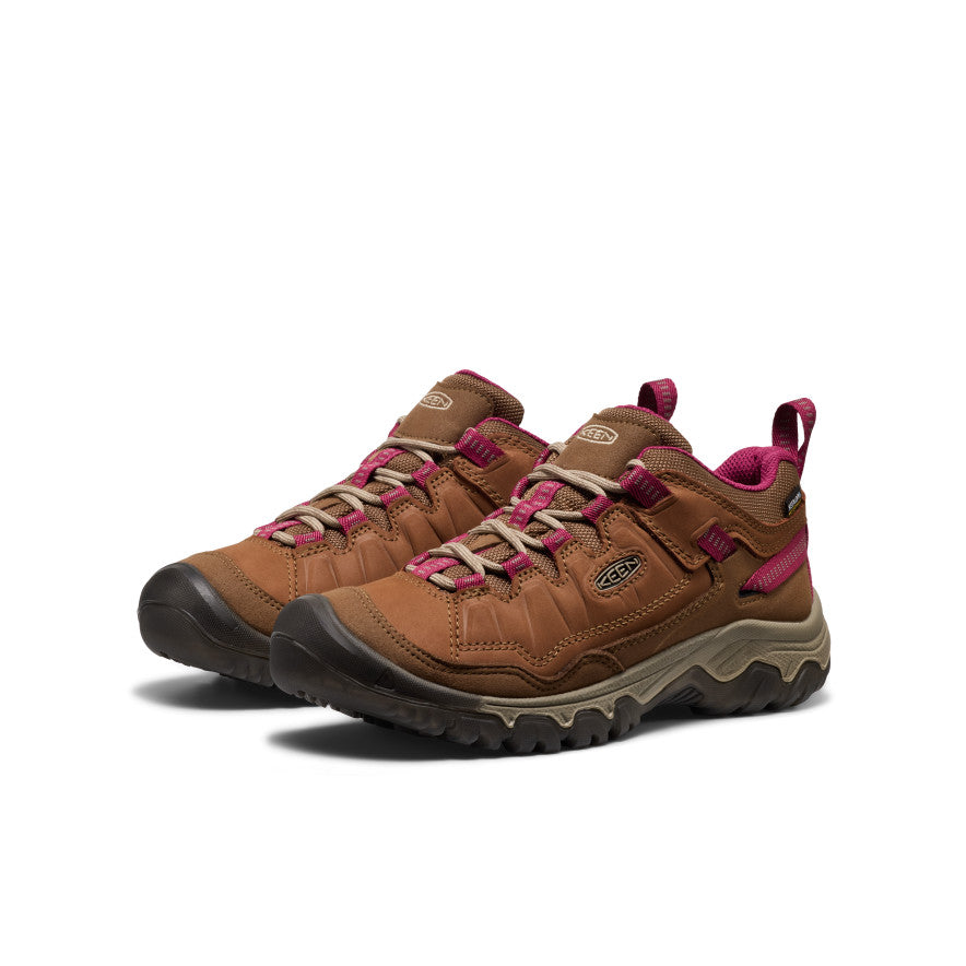 Womens Targhee IV Waterproof Hiking Shoe BisonBeaujolais