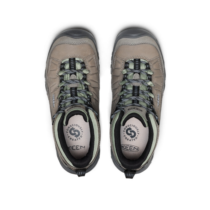 Womens Targhee IV Waterproof Hiking Boot Steel GreyLily Pad