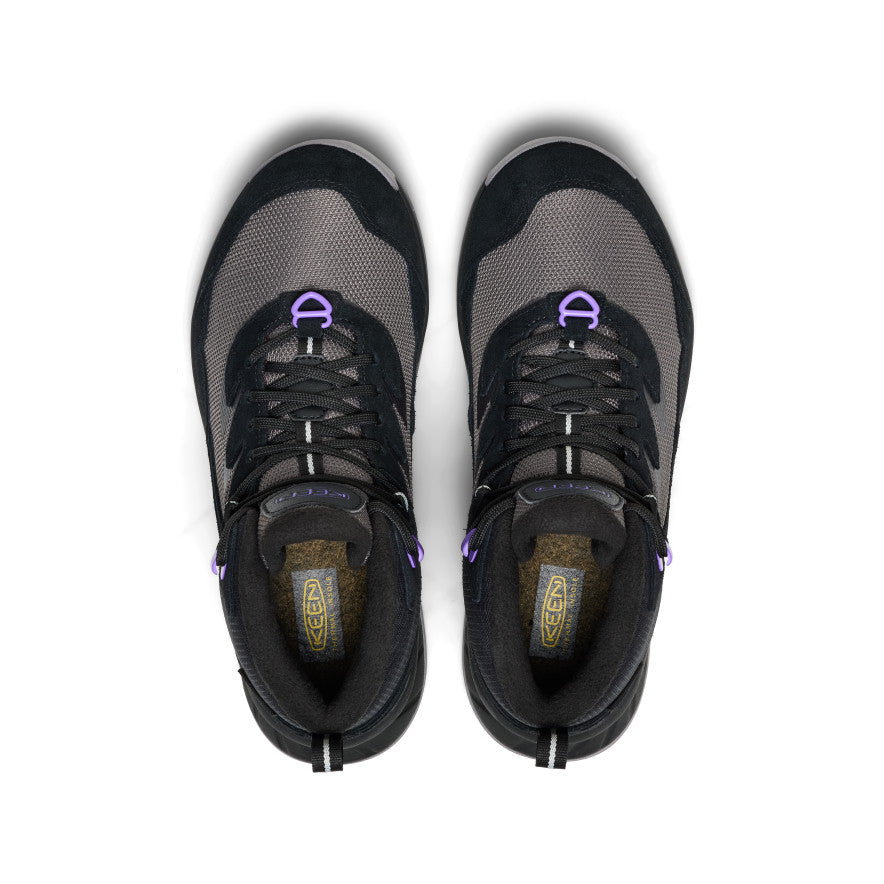 Womens Hightrail Polar Waterproof Hiking Boot BlackAster Purple