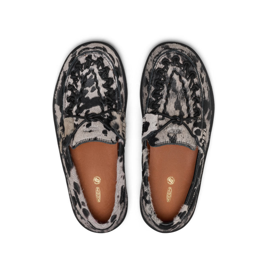 Womens UNEEK Loafer Nocturnal Cow Black