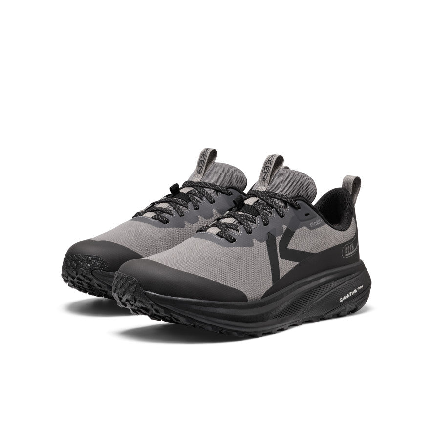 Mens Roam Waterproof Trail Running Shoe Steel GreyBlack