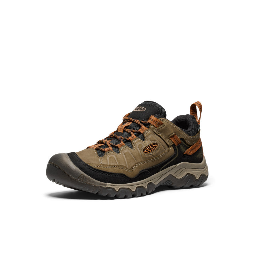 Mens Targhee IV Waterproof Hiking Shoe Sea TurtleRoasted Pecan