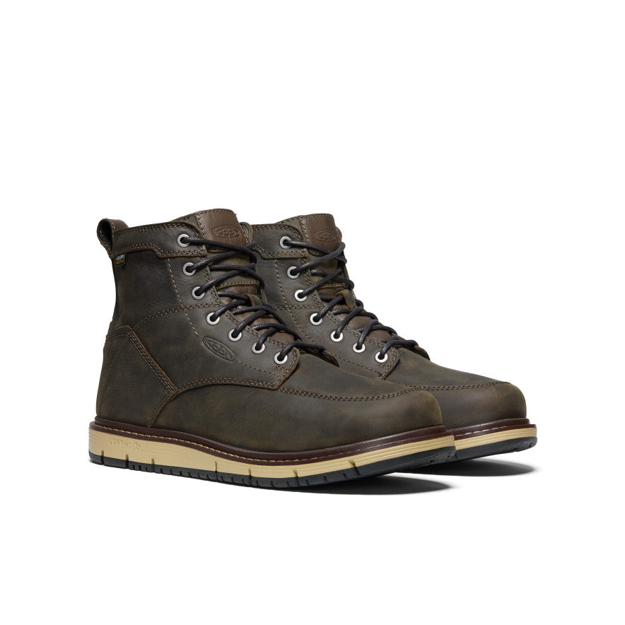 Mens San Jose 6 Waterproof Boot Soft Toe Cascade Brown