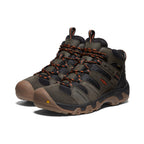 Mens Headout Waterproof Hiking Boot Black OliveFossil Orange