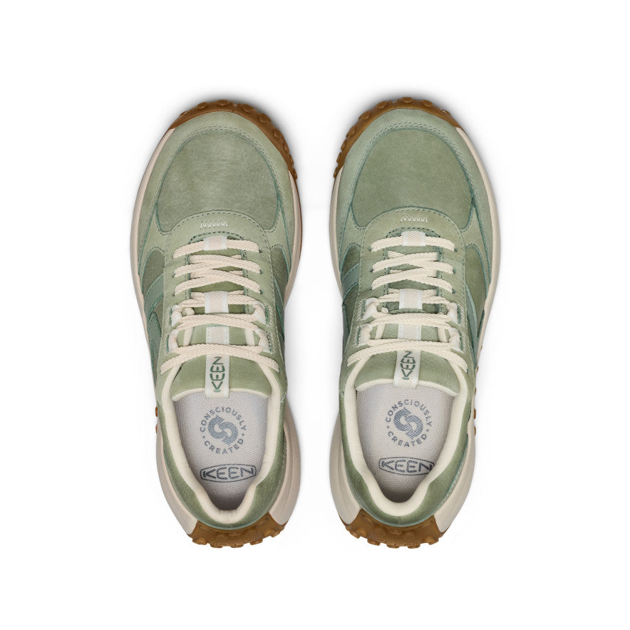 Womens KS86 Leather Sneaker Lily PadBirch