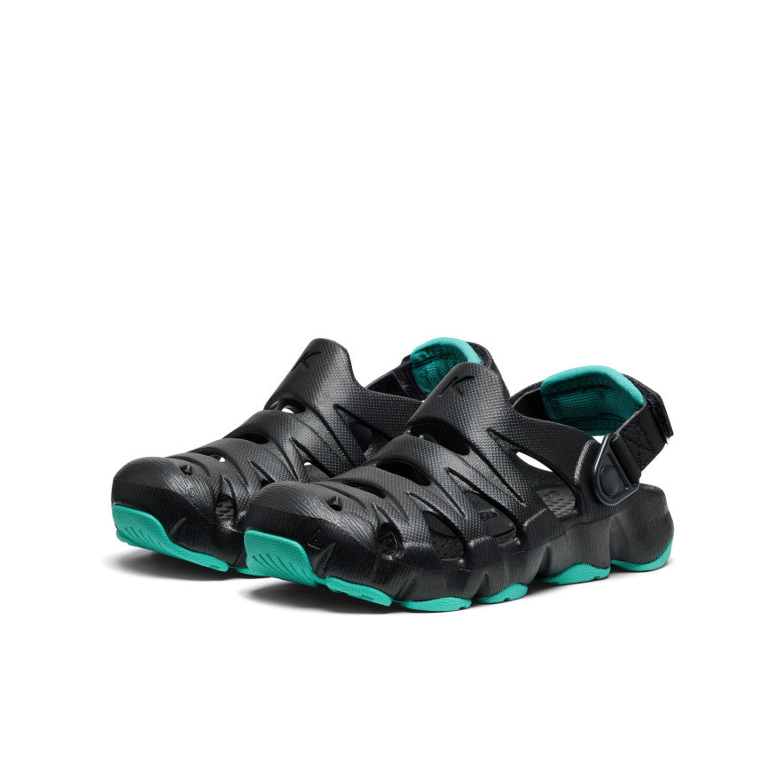 Little Kids HyperFLT Clog BlackBright Aqua